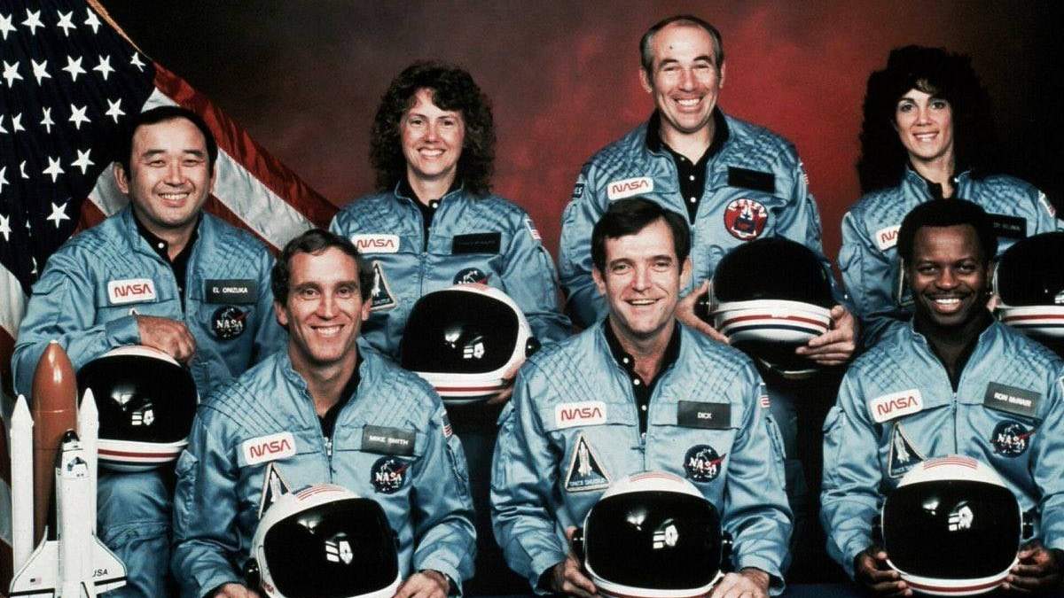 La tripulación del Challenger