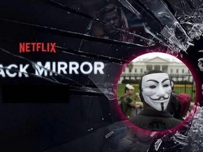 ¿Qué relación tienen "Black Mirror" de Netflix y la filtración de datos de Anonymous?