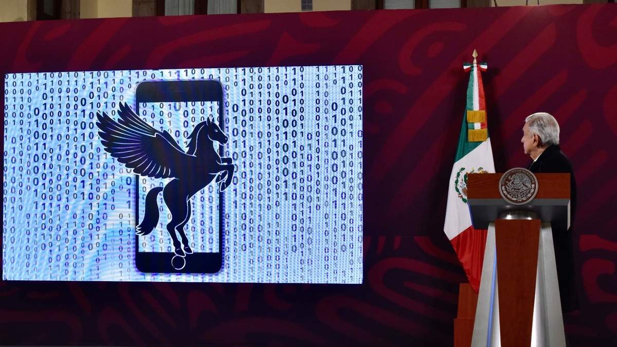 Pegasus. Su uso, con los gobiernos de Peña Nieto y López Obrador