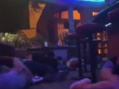 Ejecutan a un hombre en el estacionamiento de un bar en Guaymas (Video)