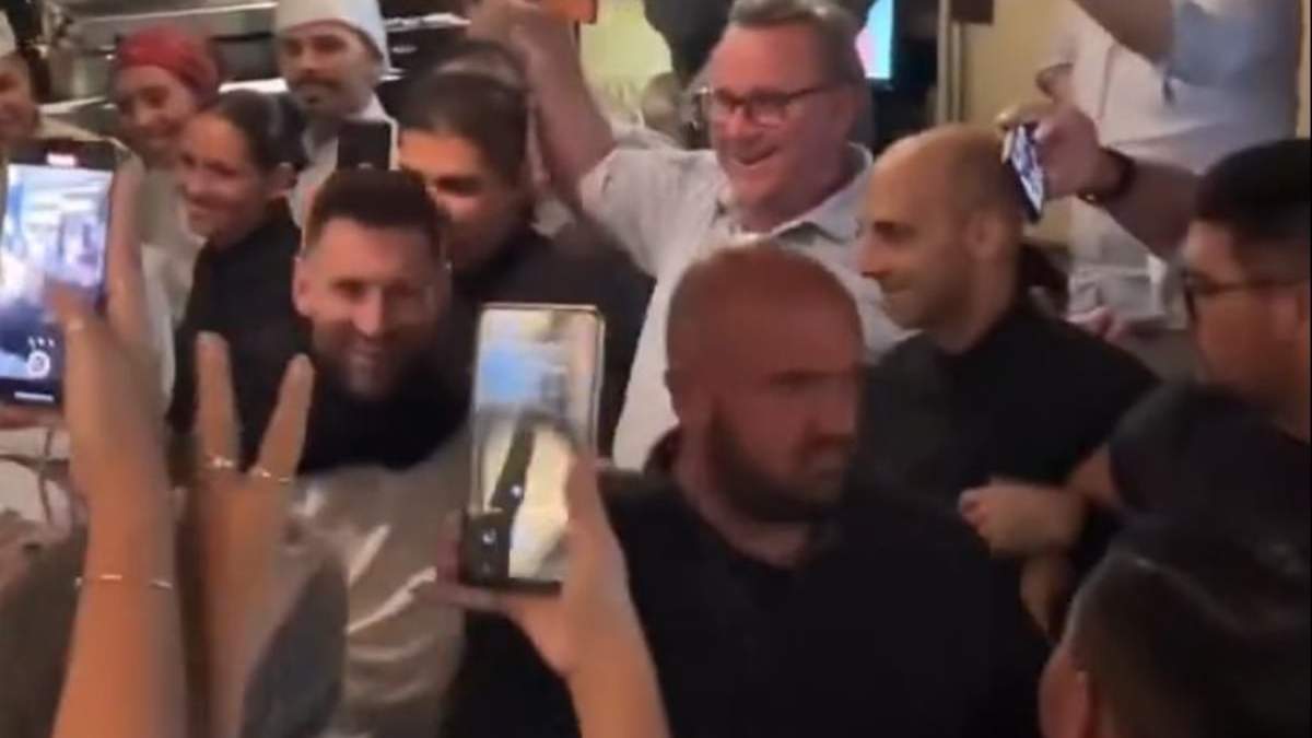 Messi en Buenos Aires