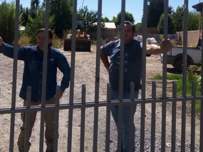 Se liberó el acceso al Corralón Municipal de Centenario, mañana se abonarán las horas adeudadas