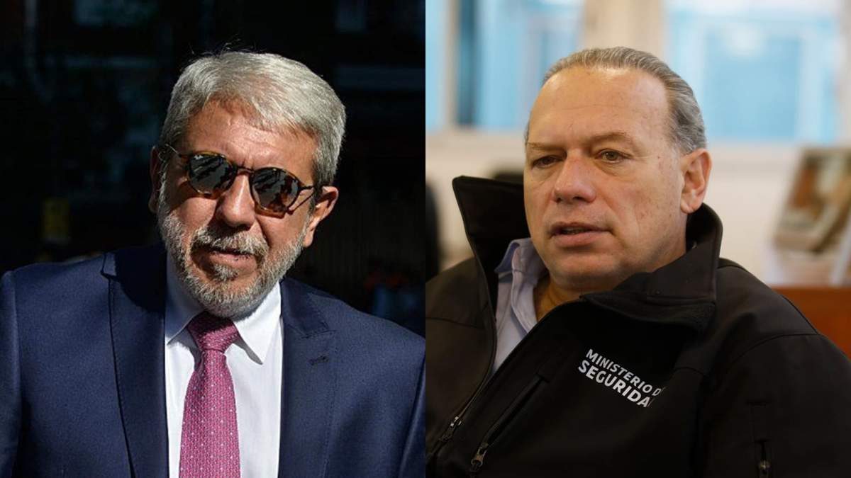 Los ministros de Seguridad de la Nación y de la Provincia de Buenos Aires, Aníbal Fernández y Sergio Berni. Fuente: (Minuto Neuquén)