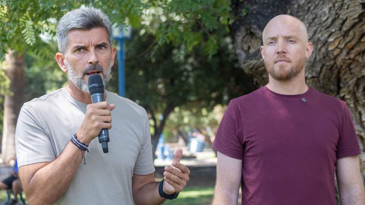 Ulpiano Suarez y su par Esteban Allasino