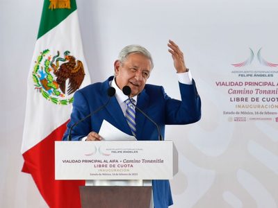 AMLO inaugura vialidad principal al AIFA: serán 50 minutos al centro de la CDMX