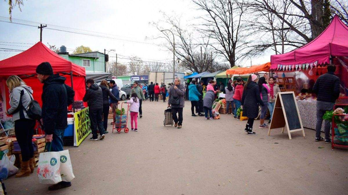 Ferias en Neuquén. Fuente: (Twitter)
