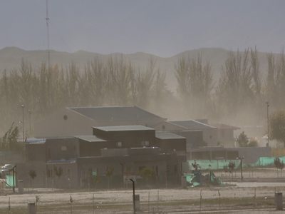 Zonda: Malargüe suspendió las clases en todos los niveles