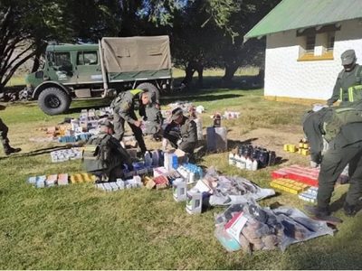 DescubrIeron un contrabando de medicina para caballos en Pino Hachado