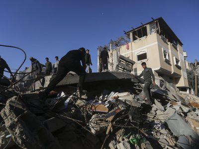 Los palestinos se están quedando sin lugares a los que ir ante la creciente ofensiva israelí