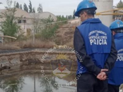 Clausuraron predio en Centenario por contaminación ambiental y ocupación ilegal