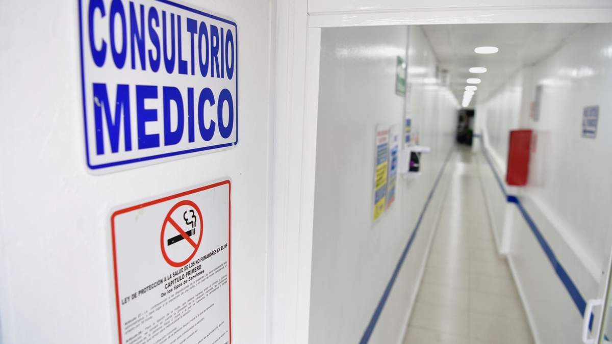 Imagen de consultorio médico en un hospital