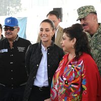 Sheinbaum supervisó las obras trolebús elevado que conectará Chalco con Santa Martha Acatitla