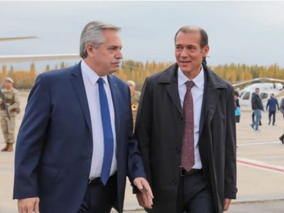 Alberto Fernández ya está en Neuquén