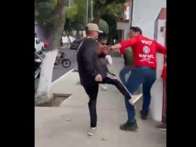 Candidato del PRI a diputado local, Rafael Montiel, denunció que fue golpeado en Cuajimalpa (Video)