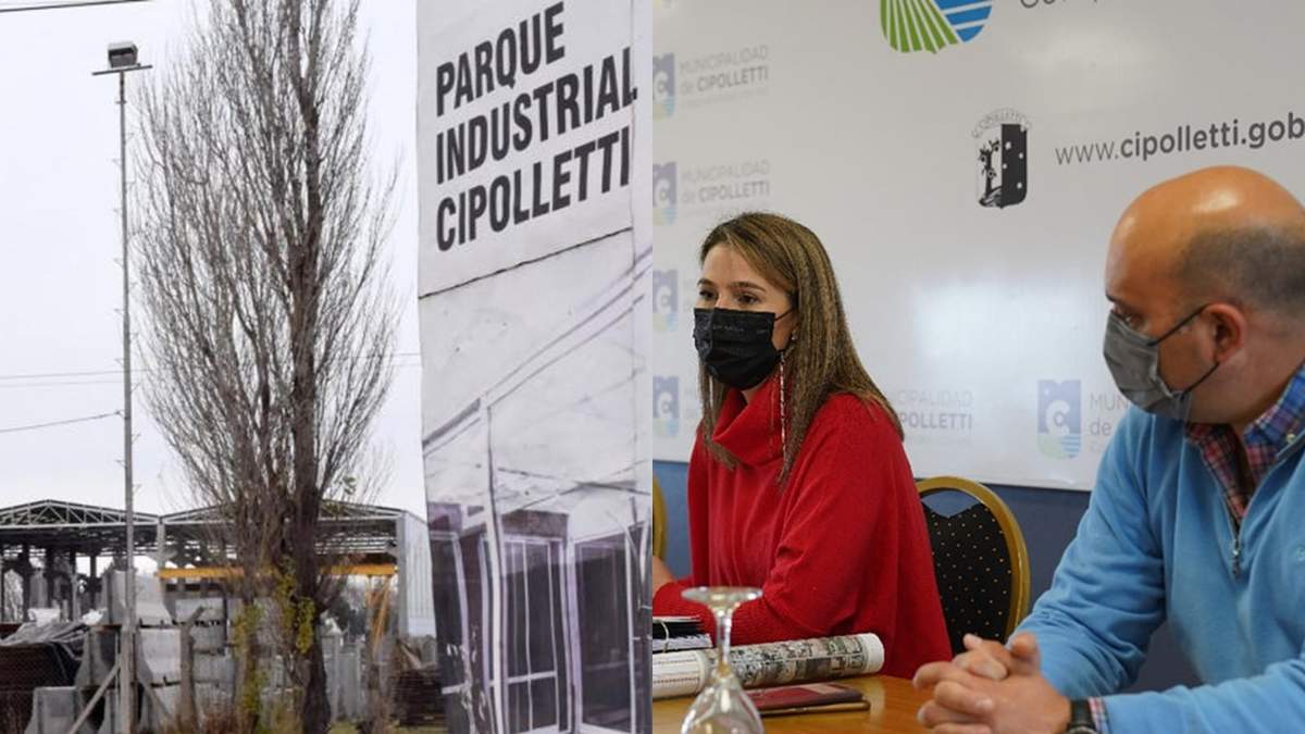 Autoridades de Cipolletti anunciaron la firma de los convenios con ocho empresas. Fuente: (Twitter)