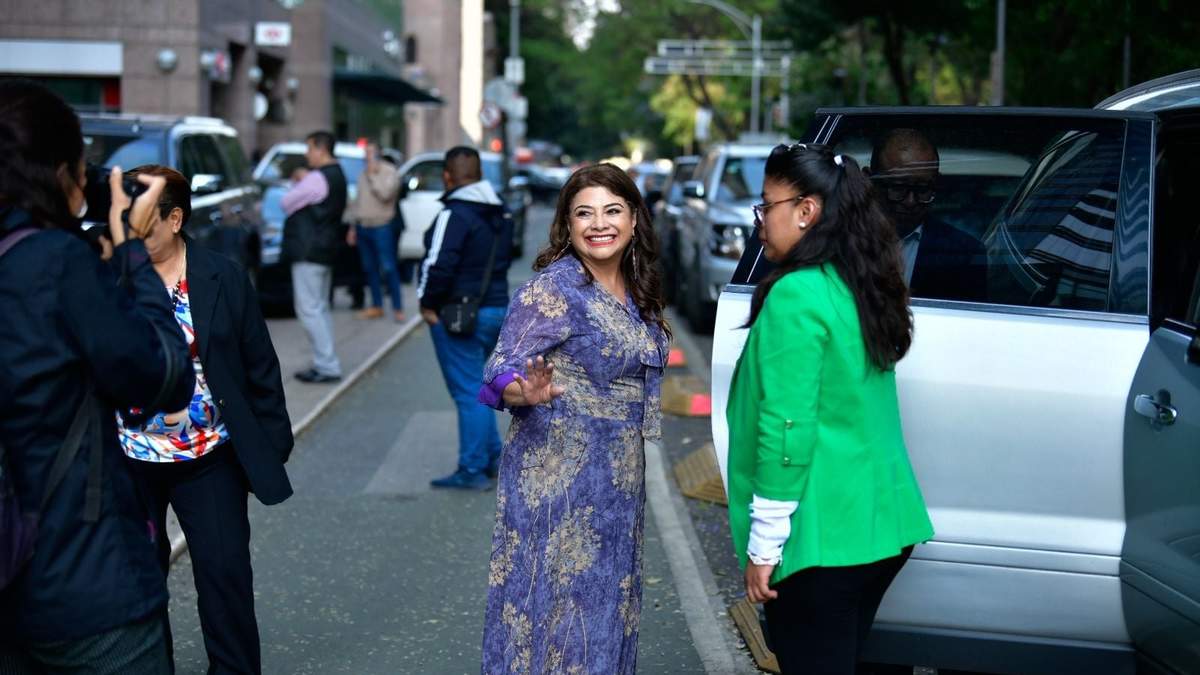 Clara Brugada, candidata a la Jefatura de Gobierno de la CDMX