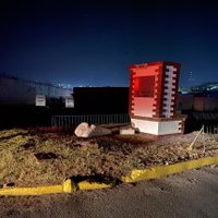La estatua de AMLO en Atlacomulco fue derribada en primeras horas del 2022