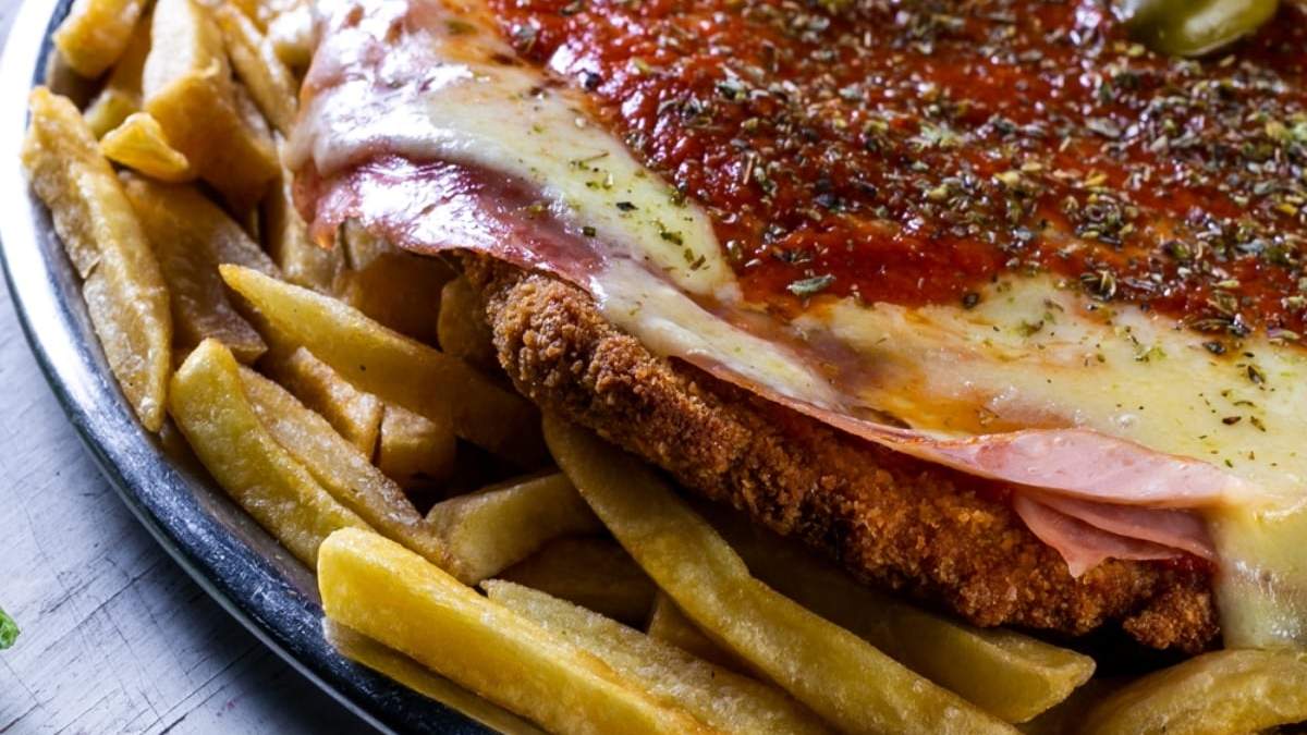 Milanesa napolitana. Fuente: (Instagram)