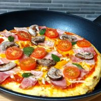 Pizza sin amasar y sin horno: con el menor esfuerzo, la receta más fácil para comer rico