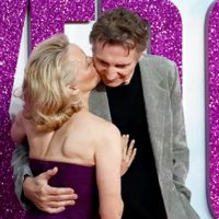 Liam Neeson y Pamela Anderson estarían en pareja