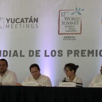 Yucatán, sede de la XVII edición de la Cumbre Mundial de los Premios Nobel de la Paz