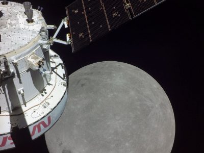 La cápsula de Artemis I ya llegó a la Luna