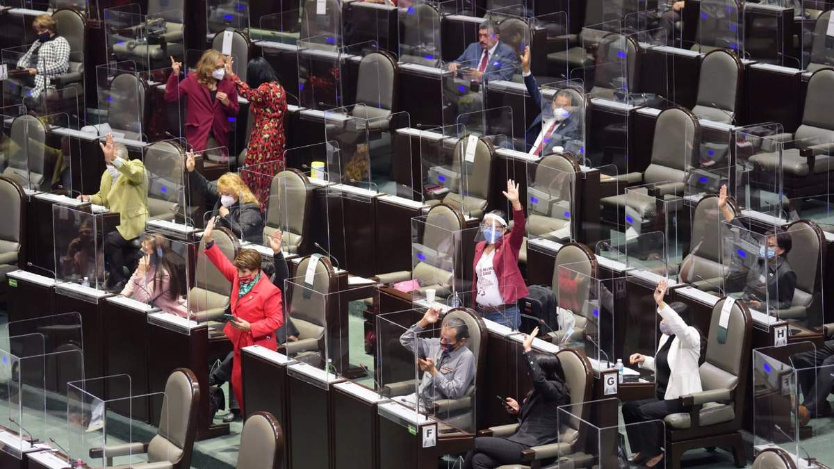 Sesión en la Cámara de Diputados
