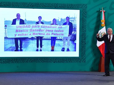 "Ternuritas", les dice AMLO a Sí por México; "hay tiro", responde Gustavo de Hoyos