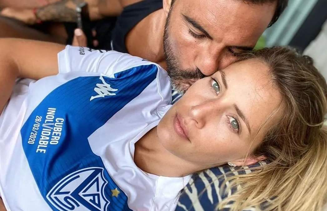 Mica Viciconte. Fabián Cubero. Fuente: (Instagram)