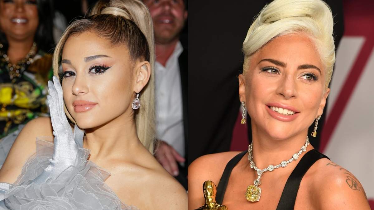 Ariana Grande y Lady Gaga. Fuente: (Instagram).