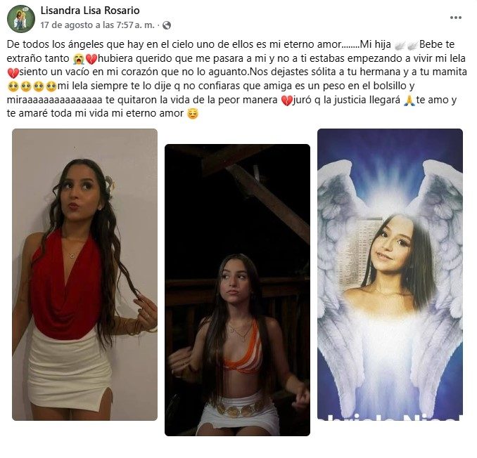 joven asesinada