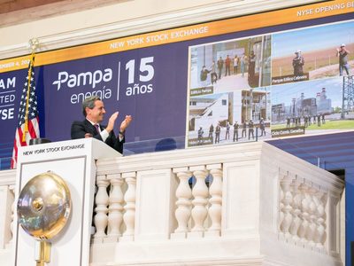 Pampa Energía celebró sus quince años en la Bolsa de Nueva York