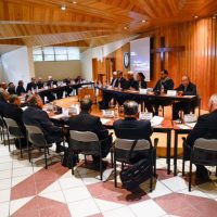 Xóchitl Gálvez y Claudia Sheinbaum se reúnen con la cúpula de la CEM