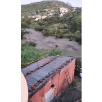 Por lluvias, revienta presa San Aparicio y causa inundaciones en comunidades de Zacatecas