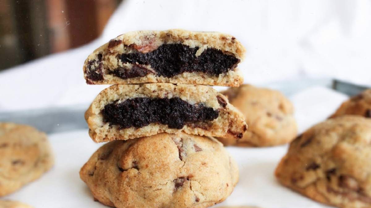 Cookies rellenas. Fuente: (Instagram)