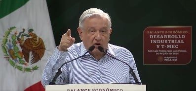 AMLO calificó a Trump como un hombre fuerte, de carácter, pero visionario (Video)