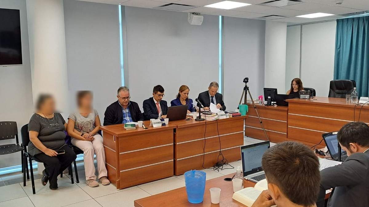 Audiencia de formulación de cargos contra el autor del doble femicidio. Fuente: (MPF)