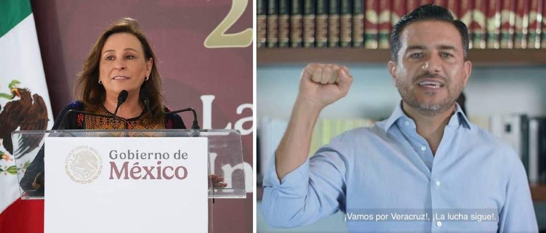 Rocío Nahle y Miguel Ángel Yunes Márquez