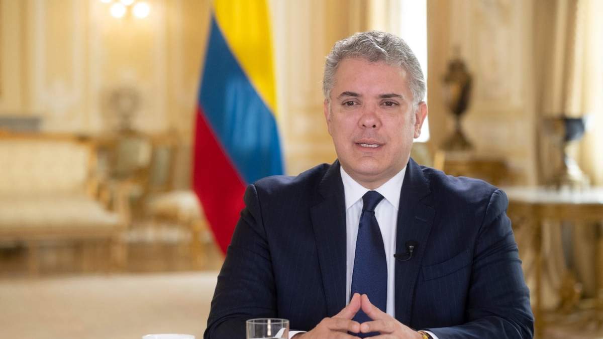 Iván Duque, presidente de Colombia. Fuente: (Twitter)