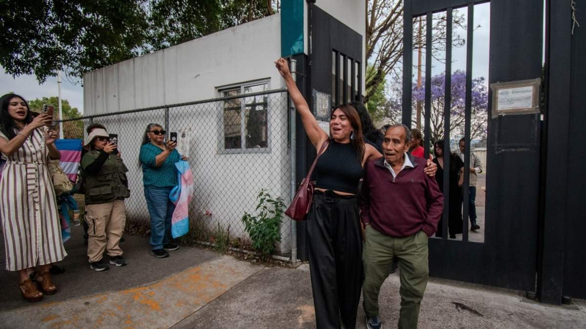 La activista trans y trabajadora sexual Natalia Lane tras escuchar el veredicto
