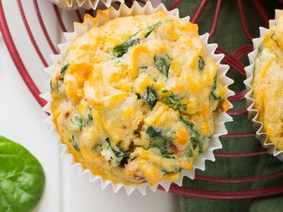 Si no sos fan de lo dulce, hacé estos muffins salados, perfectos para la merienda o la picada