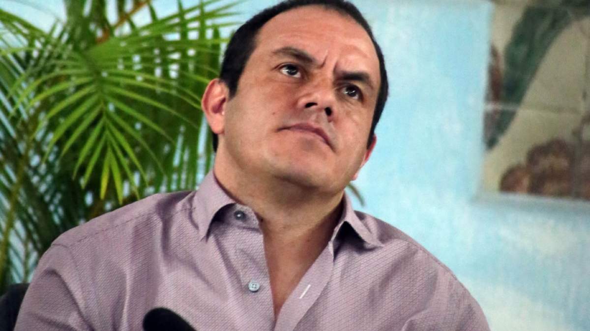 El gobernador de Morelos, Cuauhtémoc Blanco