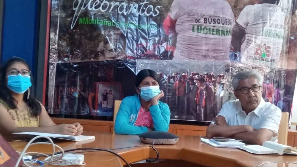 El lanzamiento de la campaña “Mar de agravios, Montaña de quebrantos”