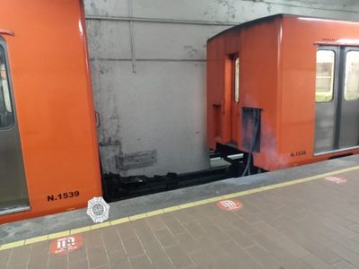 Un vagón de la Línea 7 del Metro se separó al llegar a la estación Polanco; desalojan a usuarios