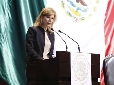 La senadora Marcela Torres presenta ley para regular la publicidad oficial