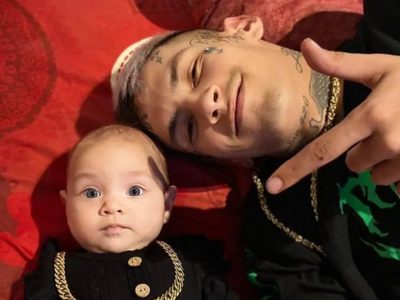 El tierno momento que compartieron L-Gante y su hija, Jamaica