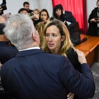Así se enteraba Julieta Prandi de la condena a Claudio Contardi
