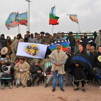 Comunidad mapuche se reunió con el futuro presidente de YPF