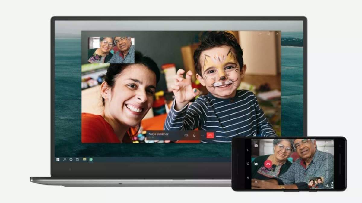 Videollamada desde la computadora