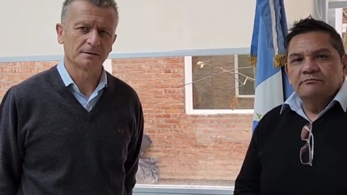 Perez y Liotard en un trabajo articulado.Fuente: Internet